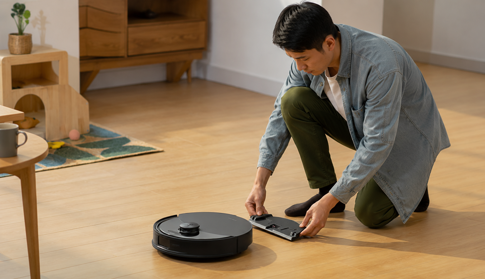 Roborock Qrevo Amazon listing showing 7K monthly sales and $399 budget price
